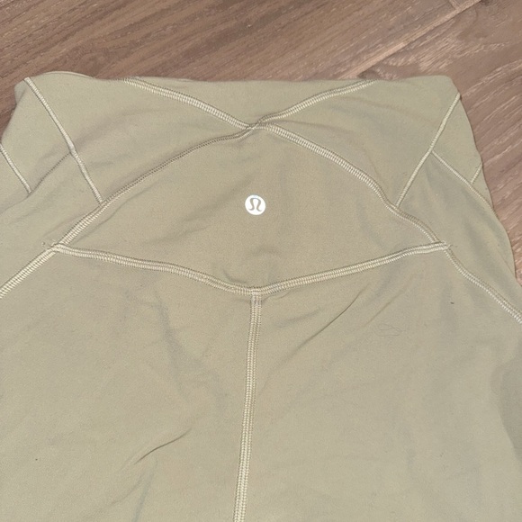 Lululemon Nulu Fold Yoga High-Rise Crop 23" RoseMary Green size 6 - Picture 11 of 14